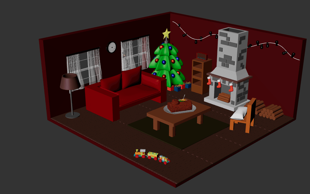 Isometric Room